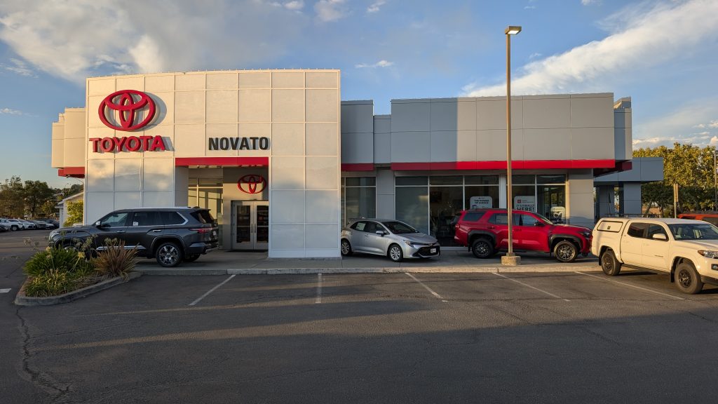 Novato Toyota Dealership in Marin County serving San Francisco and Santa Rosa