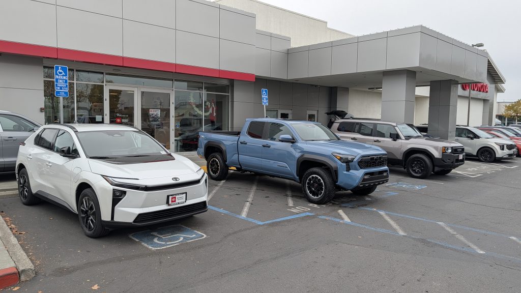Toyota Rental Cars TRAC available in Novato Marin County