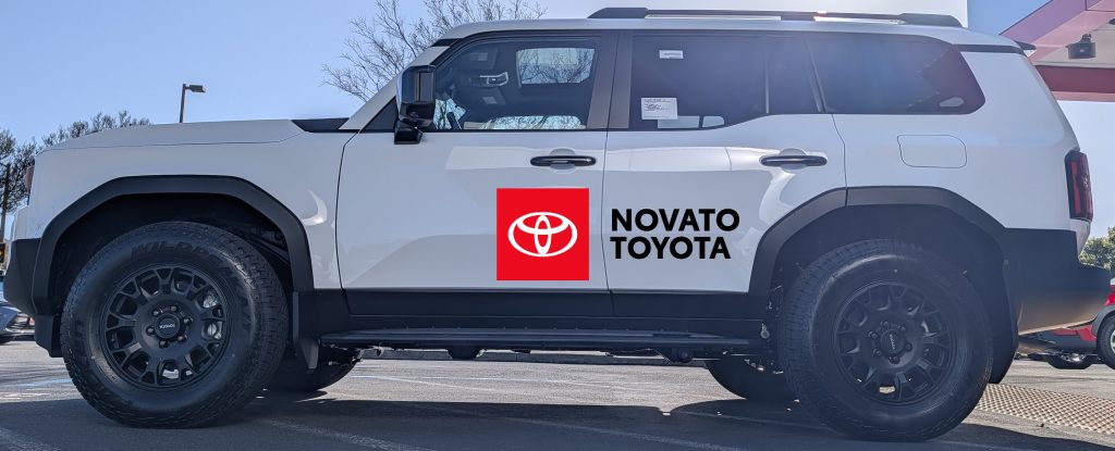 2026 Toyota Land Cruiser featuring heritage-inspired TRD alloy wheels