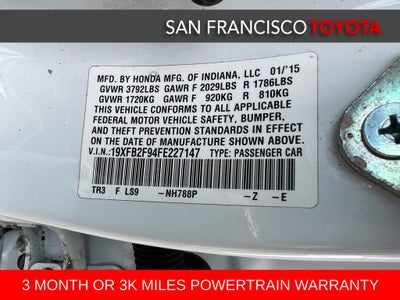 2015 Honda Civic EX-L