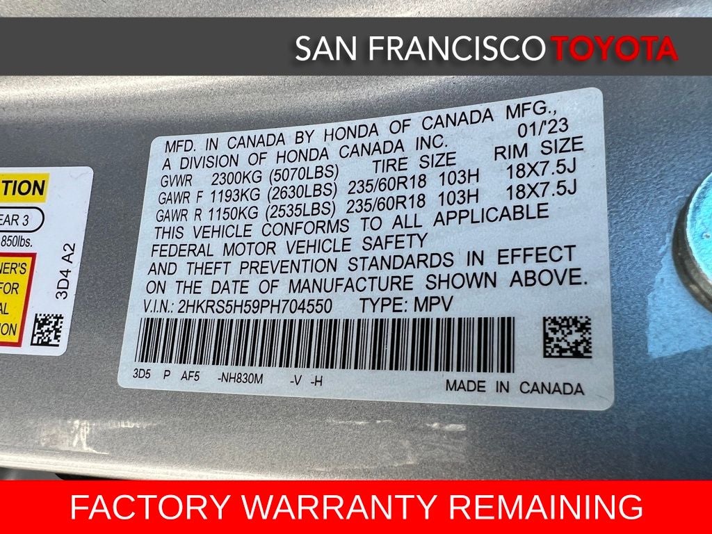 2023 Honda CR-V Hybrid Sport