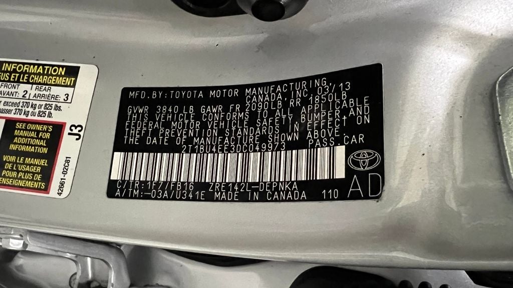 2013 Toyota Corolla LE