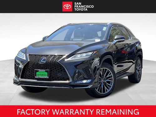 2022 Lexus RX 350 F Sport Handling