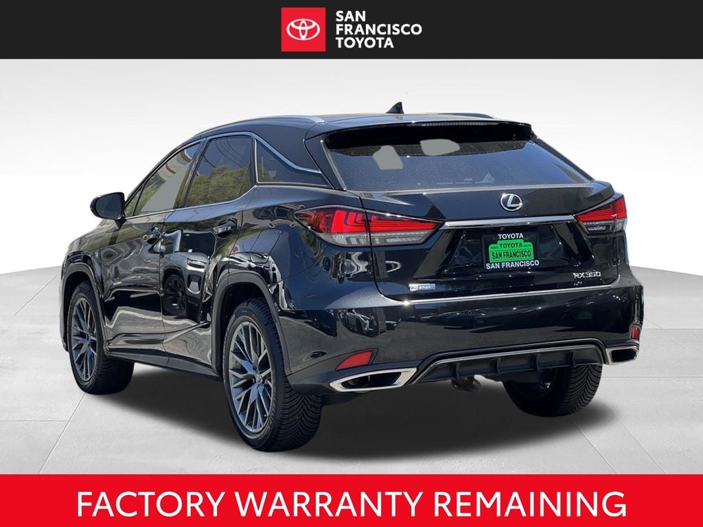 2022 Lexus RX 350 F Sport Handling