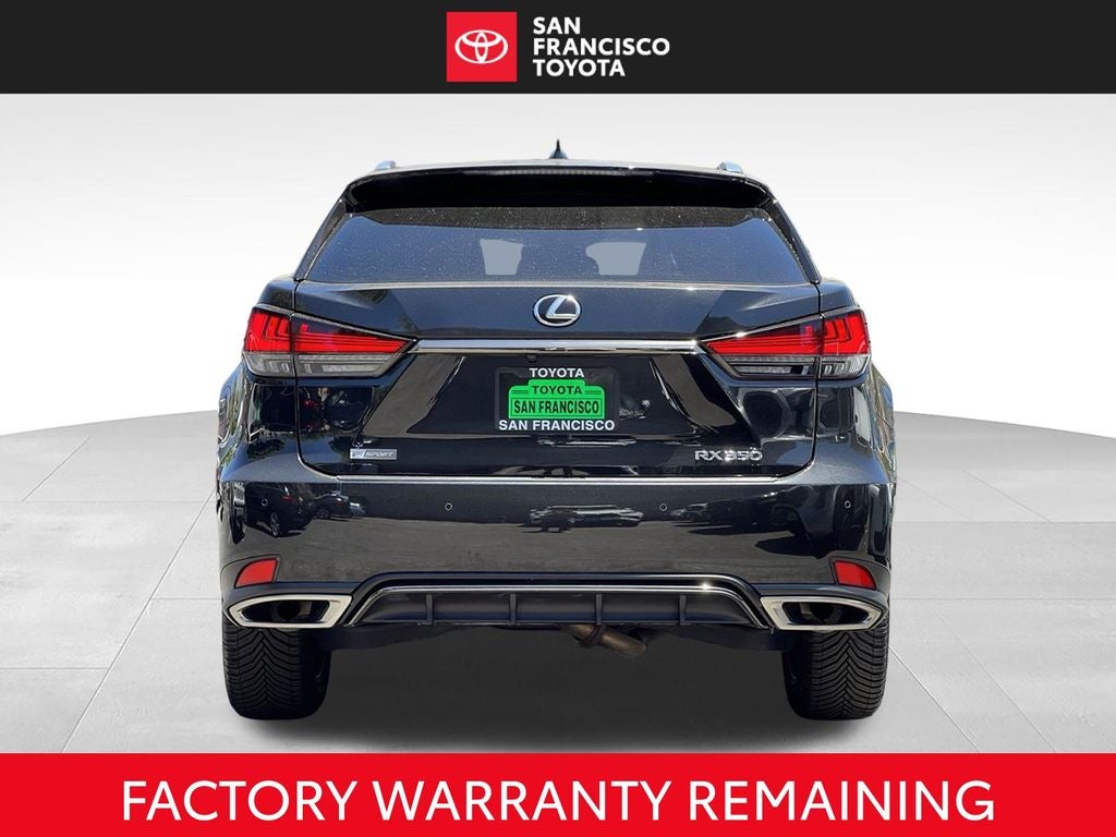 2022 Lexus RX 350 F Sport Handling