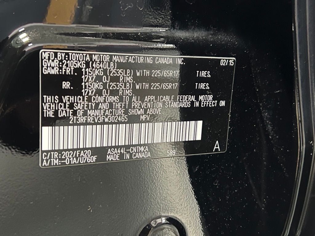 2015 Toyota RAV4 XLE