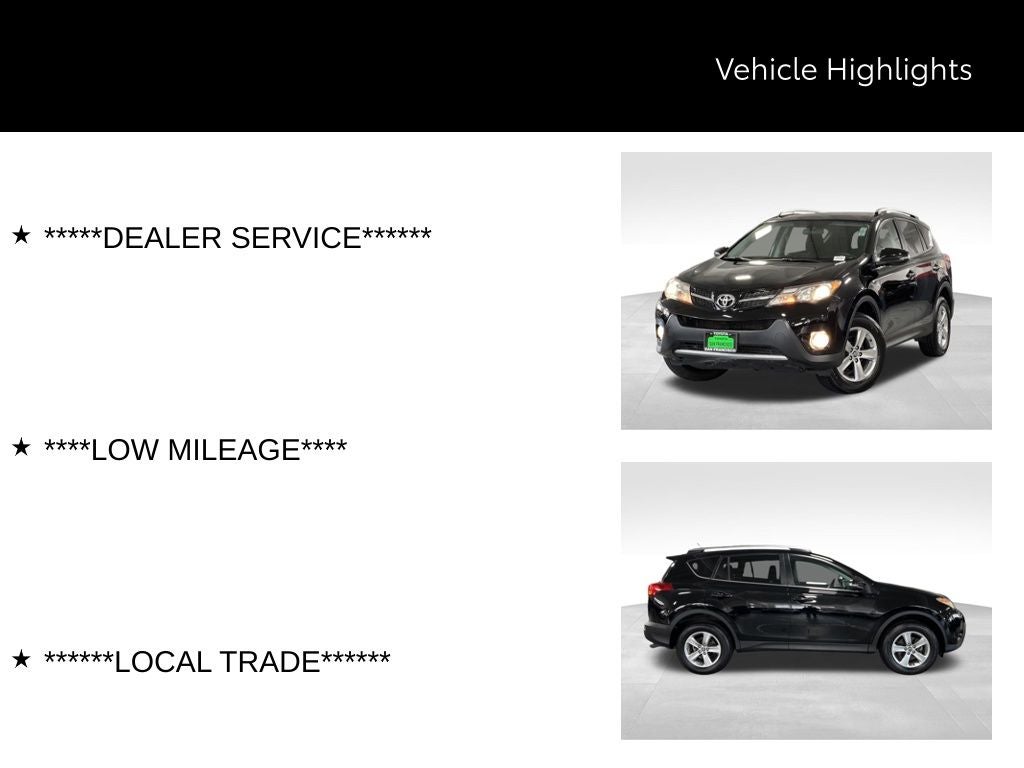 2015 Toyota RAV4 XLE