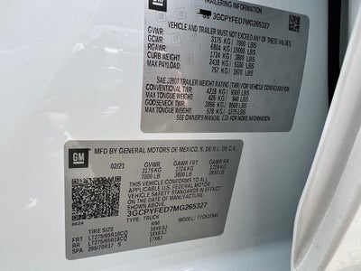 2021 Chevrolet Silverado 1500 LT Trail Boss