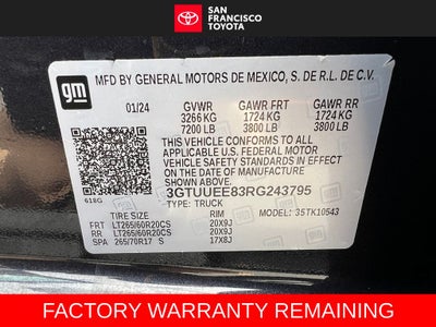 2024 GMC Sierra 1500 AT4
