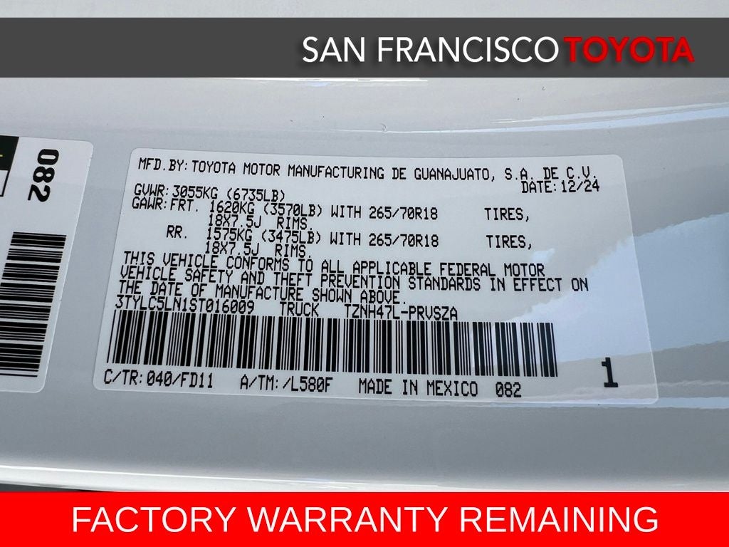 2025 Toyota Tacoma Hybrid TRD Off Road