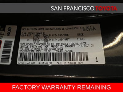 2025 Toyota Tacoma SR