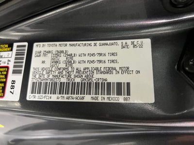 2022 Toyota Tacoma SR5 V6