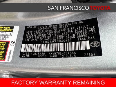2023 Toyota Camry Hybrid SE