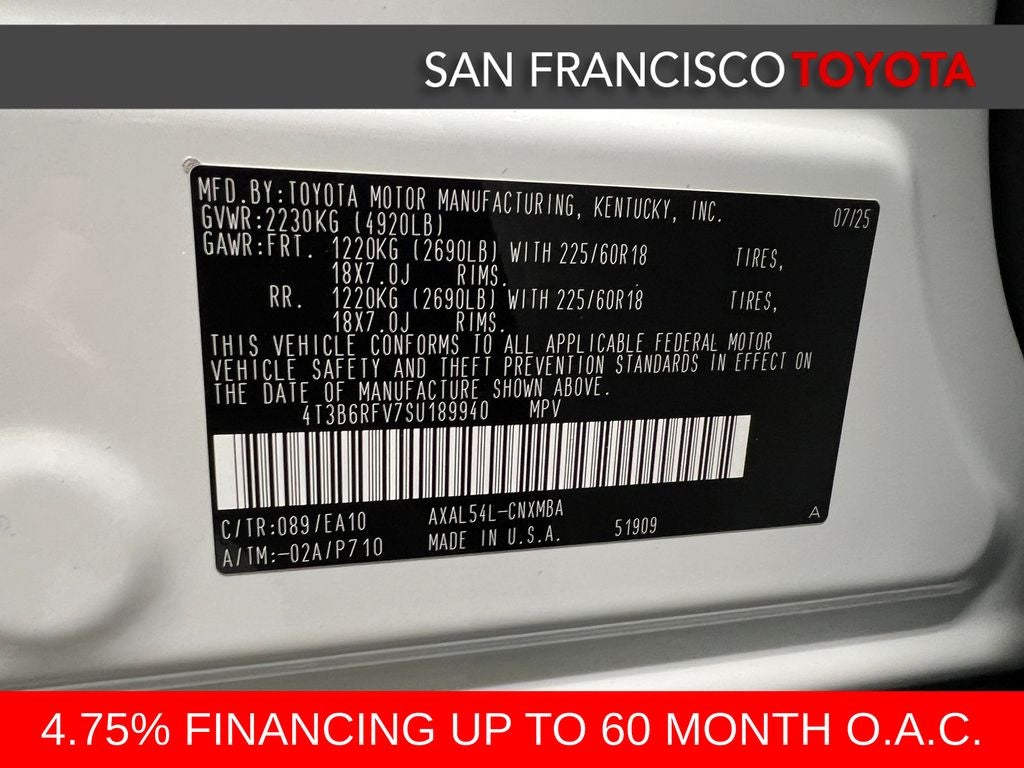 2025 Toyota RAV4 Hybrid XLE Premium