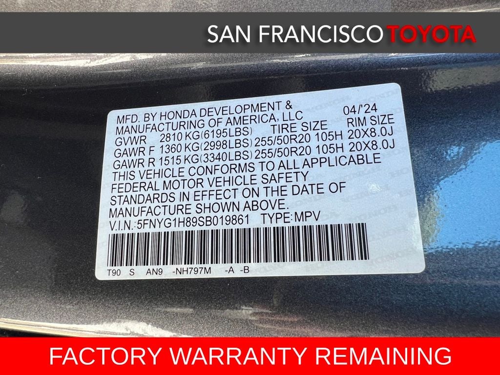 2025 Honda Pilot Elite