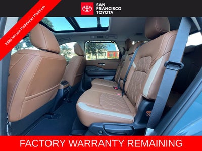 2026 Nissan Pathfinder Platinum