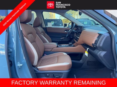 2026 Nissan Pathfinder Platinum