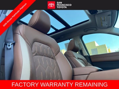 2026 Nissan Pathfinder Platinum