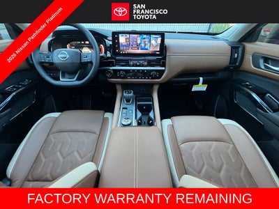 2026 Nissan Pathfinder Platinum
