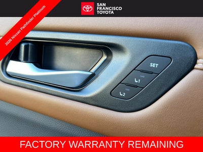 2026 Nissan Pathfinder Platinum