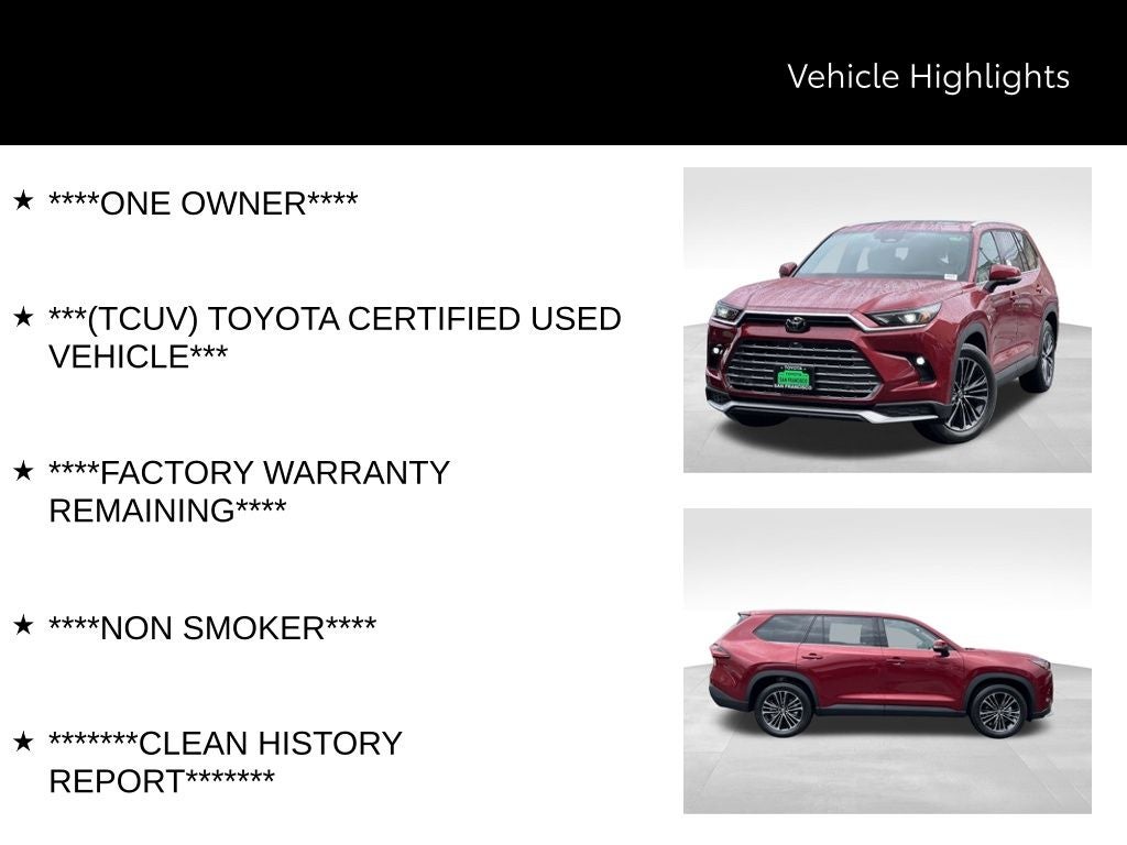2026 Toyota Grand Highlander Hybrid MAX Platinum