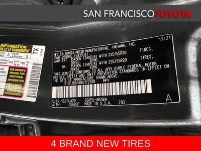 2022 Toyota Highlander Platinum