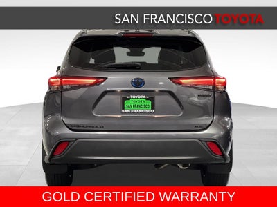 2022 Toyota Highlander Hybrid XLE