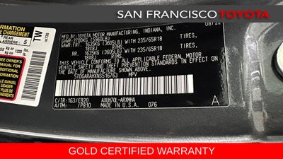 2022 Toyota Highlander Hybrid XLE