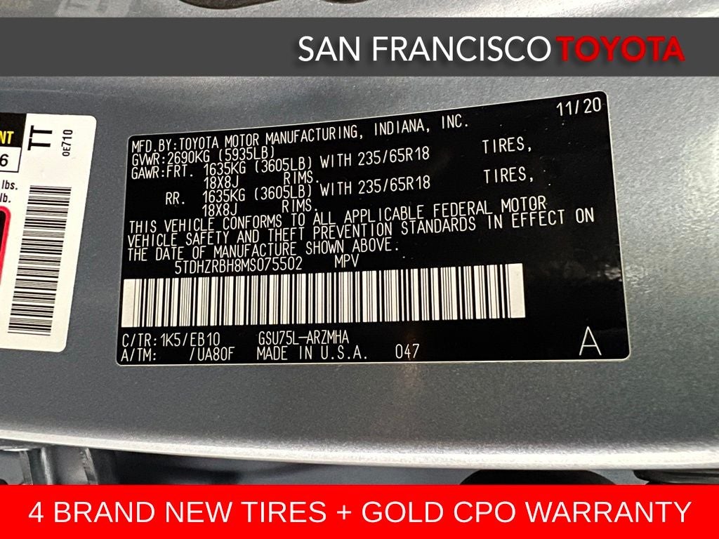 2021 Toyota Highlander XLE