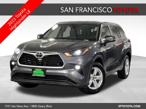 2023 Toyota Highlander LE