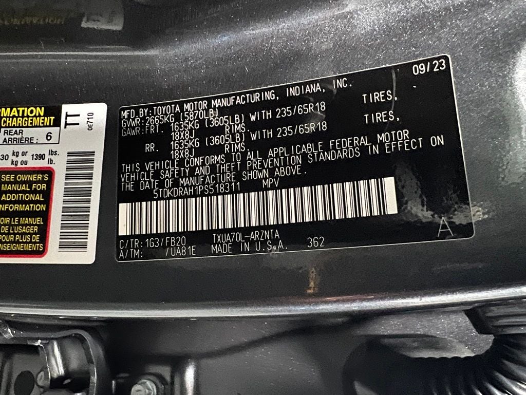2023 Toyota Highlander LE