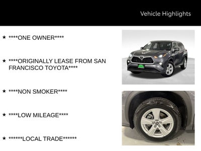 2023 Toyota Highlander LE