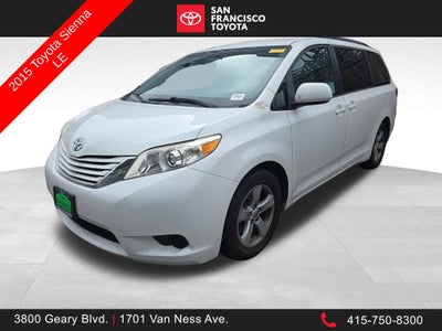 2015 Toyota Sienna LE 8 Passenger