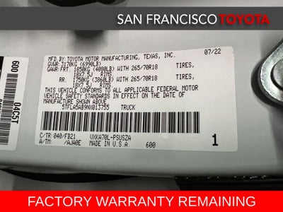 2022 Toyota Tundra SR5