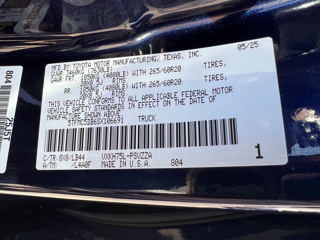 2025 Toyota Tundra Hybrid 1794 Edition