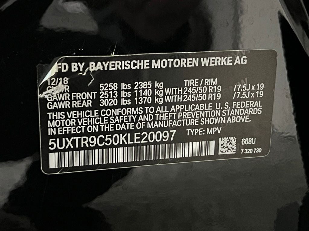 2019 BMW X3 xDrive30i