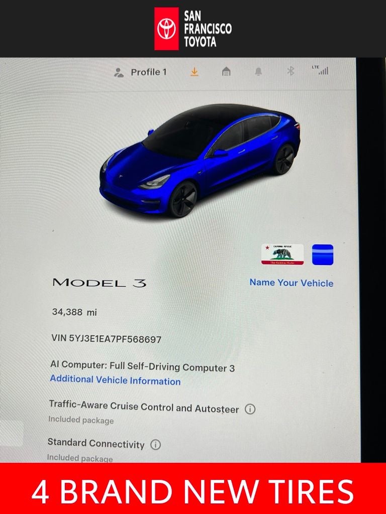 2023 Tesla Model 3 RWD