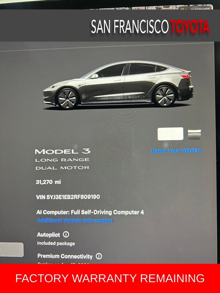 2024 Tesla Model 3 Long Range