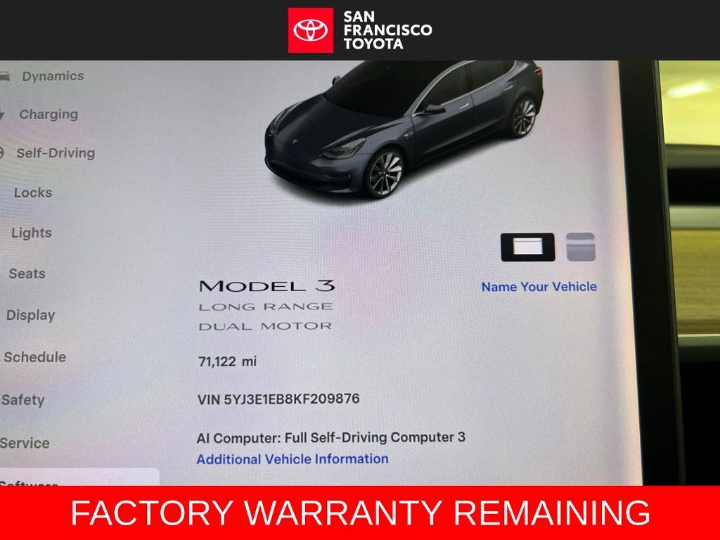 2019 Tesla Model 3 Long Range