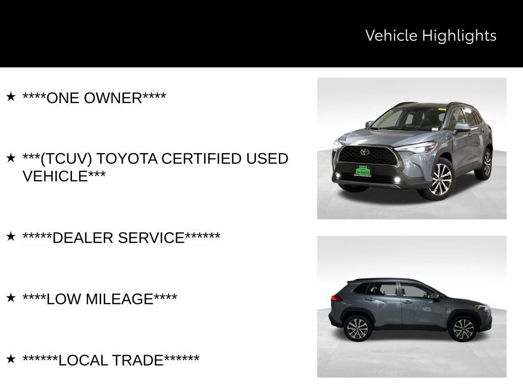 2023 Toyota Corolla Cross XLE