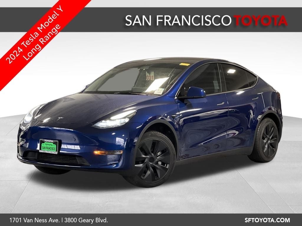 2024 Tesla Model Y Long Range Novato CA Novato Toyota 7SAYGDED9RF119507