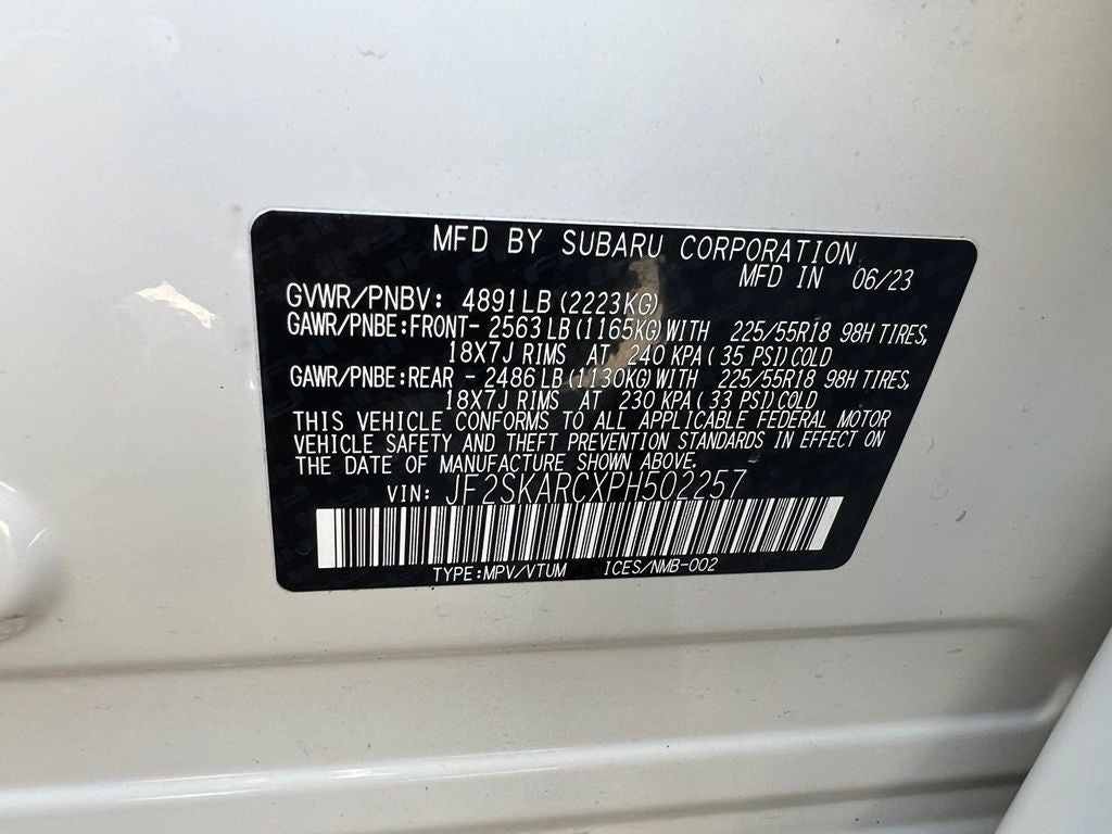 2023 Subaru Forester Touring