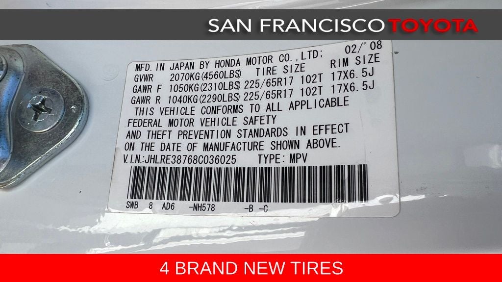 2008 Honda CR-V EX-L