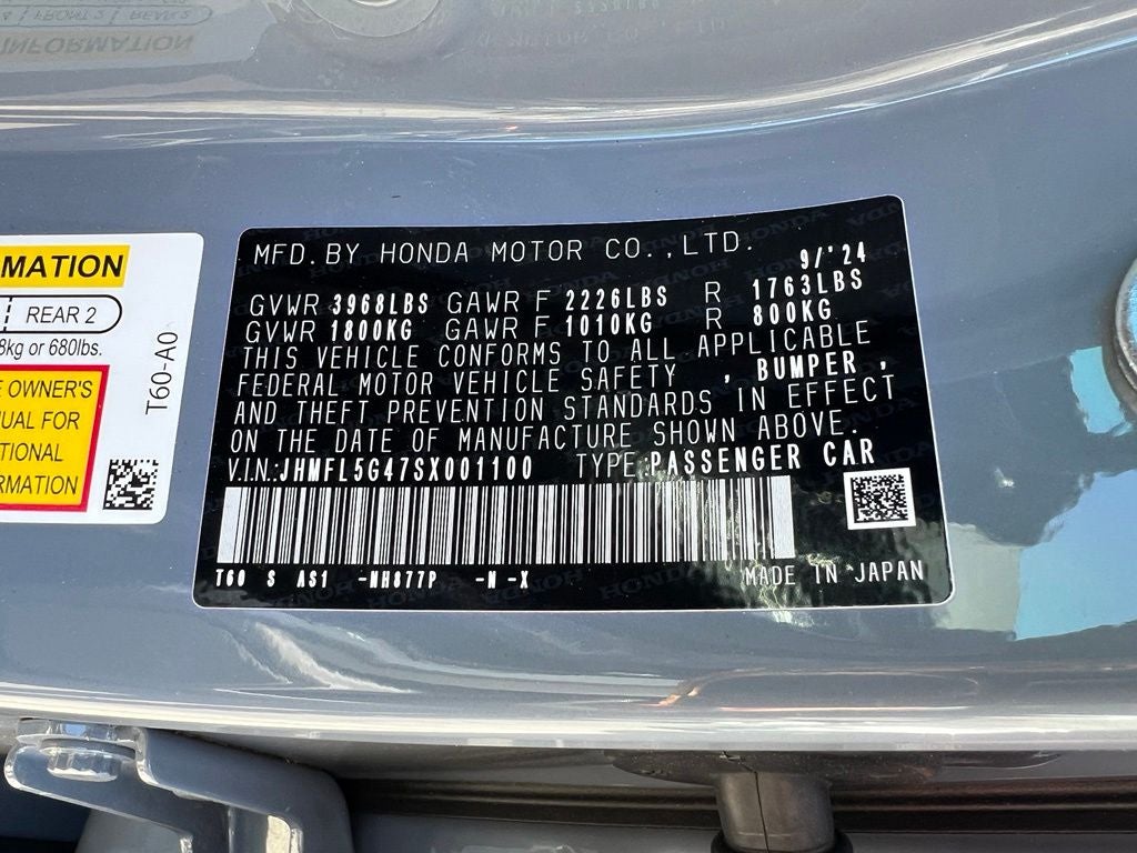 2025 Honda Civic Type R Manual
