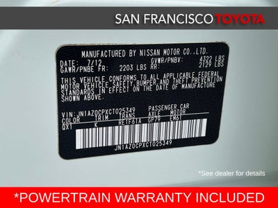 2012 Nissan Leaf SL