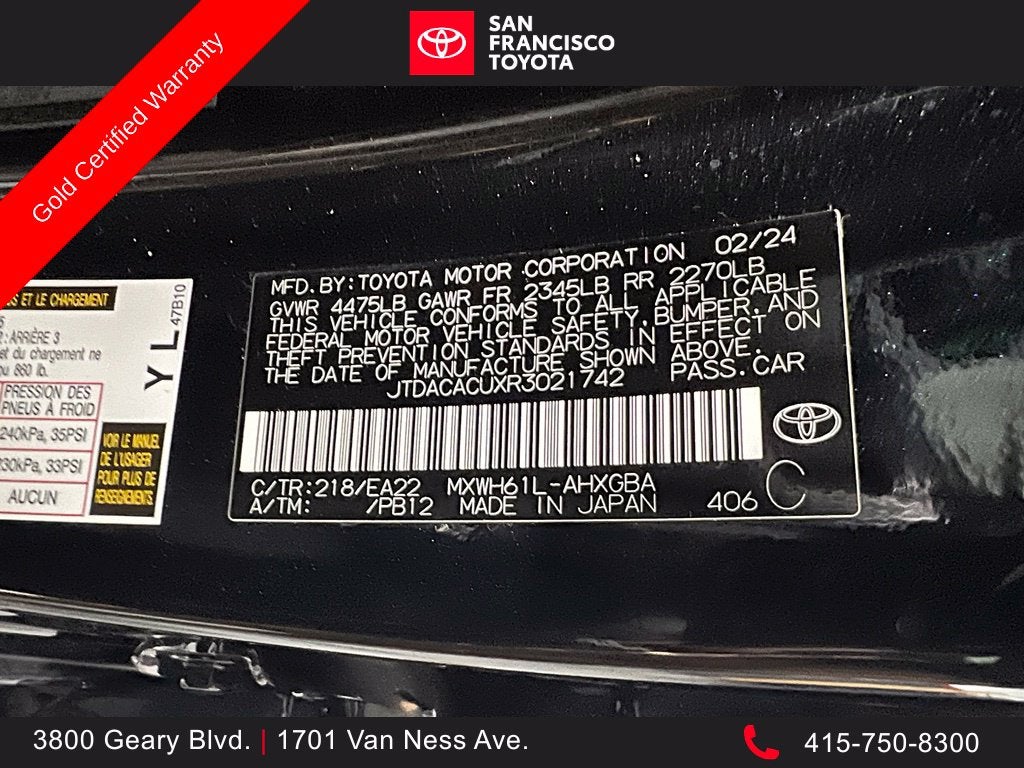 2024 Toyota Prius Prime XSE
