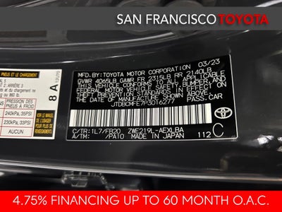 2023 Toyota Corolla Hybrid LE