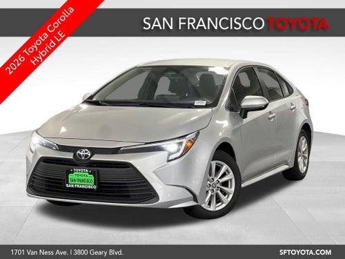 2026 Toyota Corolla Hybrid LE