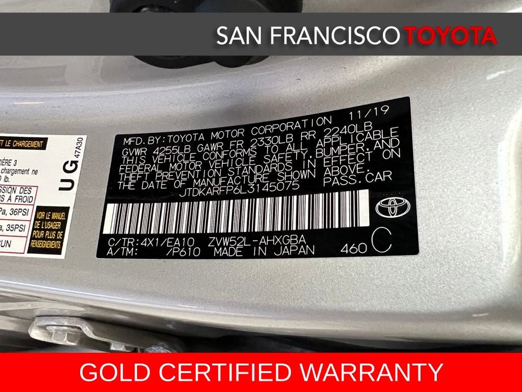 2020 Toyota Prius Prime XLE