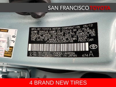 2012 Toyota Prius Three